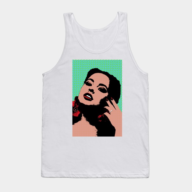 becky g style pop art Tank Top by soundofpopart